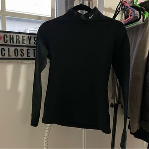 Boys Nike dri fit black turtle neck size medium 8-10